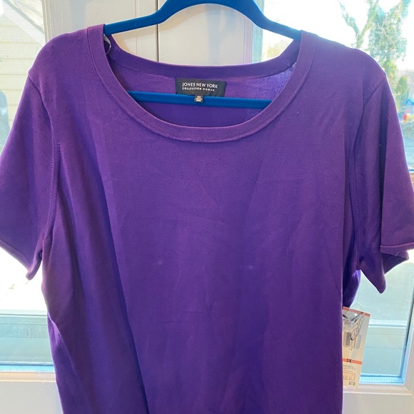 Jones of New York short sleeved knit top - Picture 7 of 7